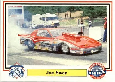 Joe Sway - 1990 Checkered Flag IHRA - #64 - Racing - Racing Card Single