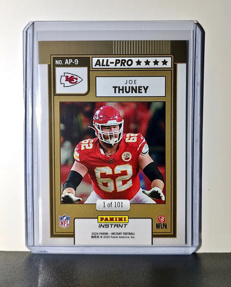 Joe Thuney 2024 All-Pro Panini NFL #9 Football Card Kansas City Chiefs 1 of 101 - Football Card Single