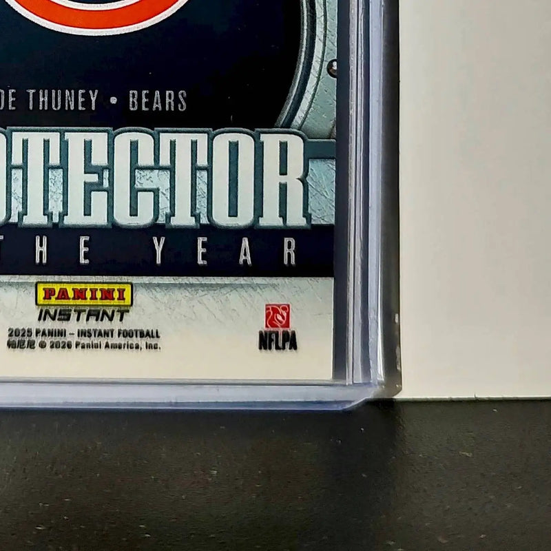 Joe Thuney 2025 Panini NFL Protector of the Year Football Card Bears 1 of 220 - Football Card Single