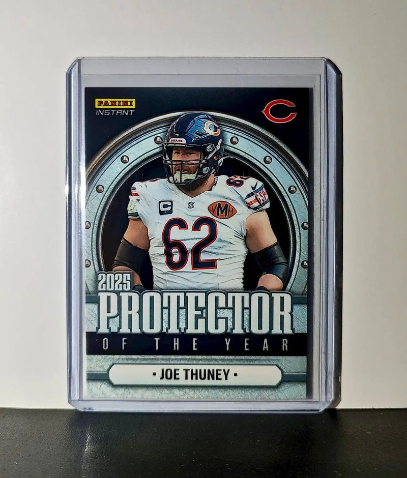 Joe Thuney 2025 Panini NFL Protector of the Year Football Card Bears 1 of 220 - Football Card Single