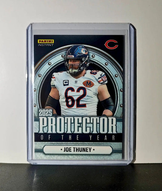 Joe Thuney 2025 Panini NFL Protector of the Year Football Card Bears 1 of 220 - Football Card Single