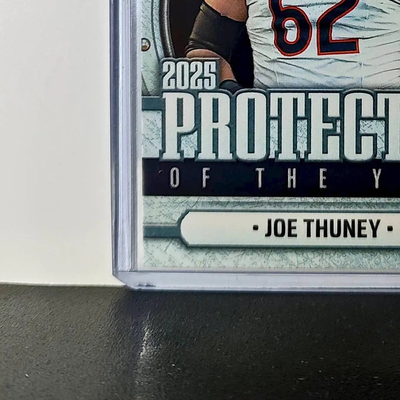 Joe Thuney 2025 Panini NFL Protector of the Year Football Card Bears 1 of 220 - Football Card Single