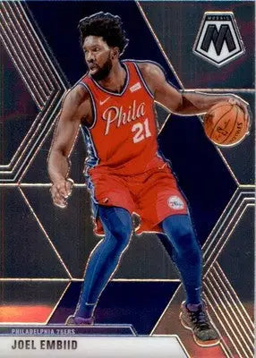 Joel Embiid - 2019-20 Panini Mosaic - #189 - Basketball - Basketball Card Single