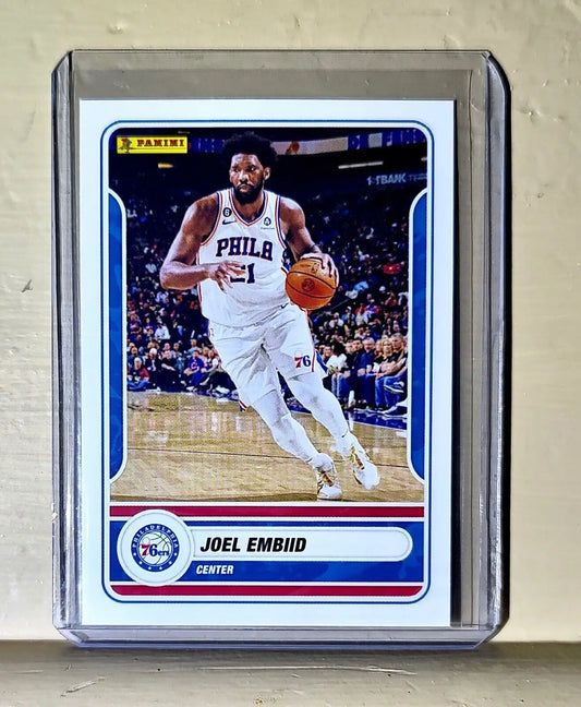 Joel Embiid 2023-24 Panini NBA Basketball #23 Card Philadelphia 76ers - Basketball Card Single