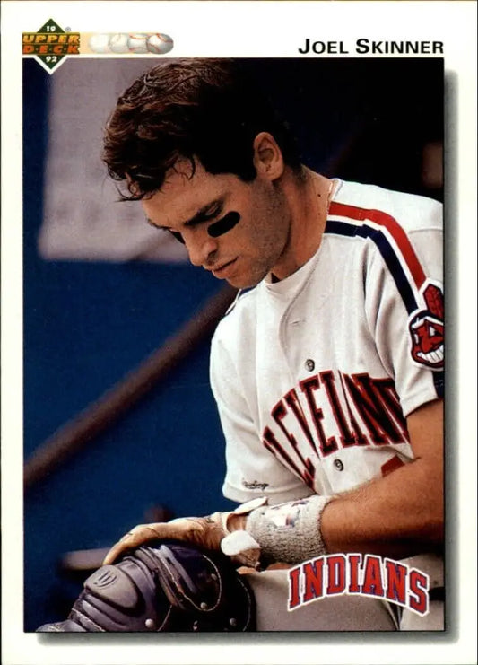 Joel Skinner 1992 Upper Deck MLB #199 Baseball Card Cleveland Indians - Baseball Card Single