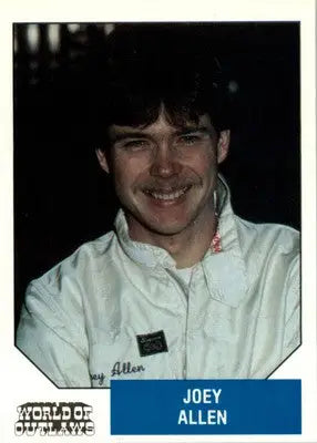 Joey Allen - 1987 World of Outlaws - #34 - Racing - Racing Card Single