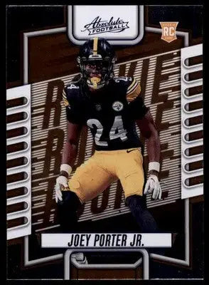 Joey Porter Jr. 2023 Panini Absolute Blue #163 Pittsburgh Steelers - Football Card Single