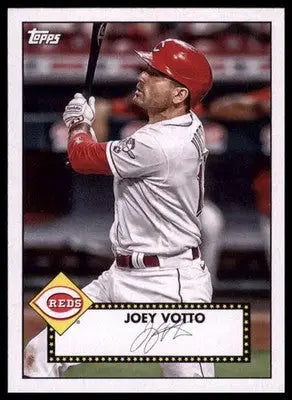 Joey Votto 2021 Topps 1952 Topps Redux #T52-48 Cincinnati Reds - Baseball Card Single