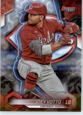 Joey Votto - 2023 Bowman’s Best - #7 - Refractors Baseball - Baseball Card Single