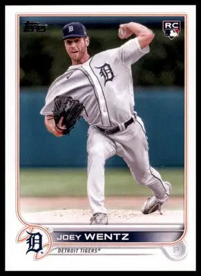 Joey Wentz Rookie 2022 Topps Update #US295 Detroit Tigers - Baseball Card Single