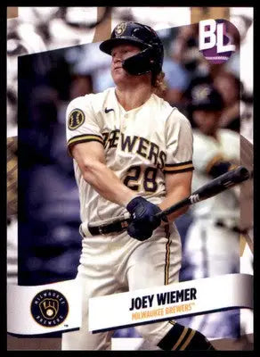 Joey Wiemer 2024 Topps Big League #192 Milwaukee Brewers - Baseball Card Single