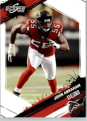 John Abraham - 2009 Score Inscriptions - #14 - Football - Football Card Single