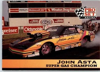 John Asta - 1992 Pro Set NHRA - #199 - Racing - Racing Card Single
