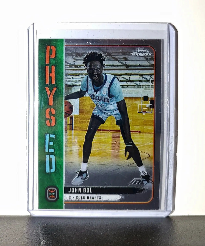 John Bol Rookie Card 2023-24 Topps Chrome Overtime #PE-4 Cold Hearts - Other