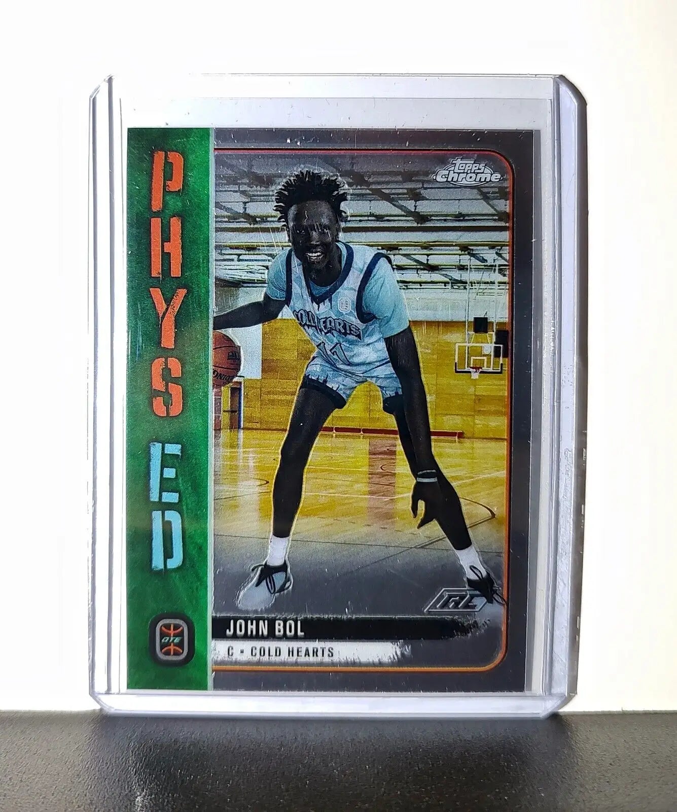 John Bol Rookie Card 2023-24 Topps Chrome Overtime #PE-4 Cold Hearts - Basketball Card Single