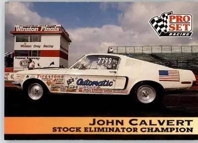 John Calvert - 1992 Pro Set NHRA - #198 - Racing - Racing Card Single