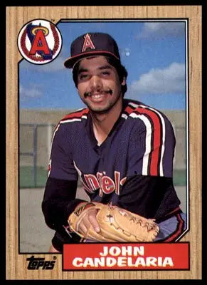 John Candelaria 1987 Topps #630 California Angels - Baseball Card Single