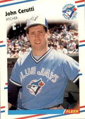 John Cerutti - 1988 Fleer - #105 - Baseball - Baseball Card Single