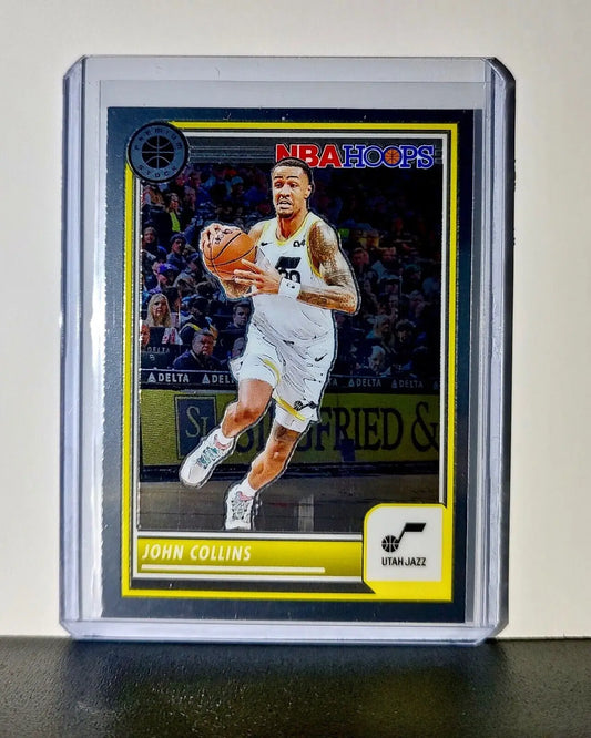John Collins 2023-24 Panini Premium Stock NBA Hoops #97 Card Utah Jazz - Basketball Card Single