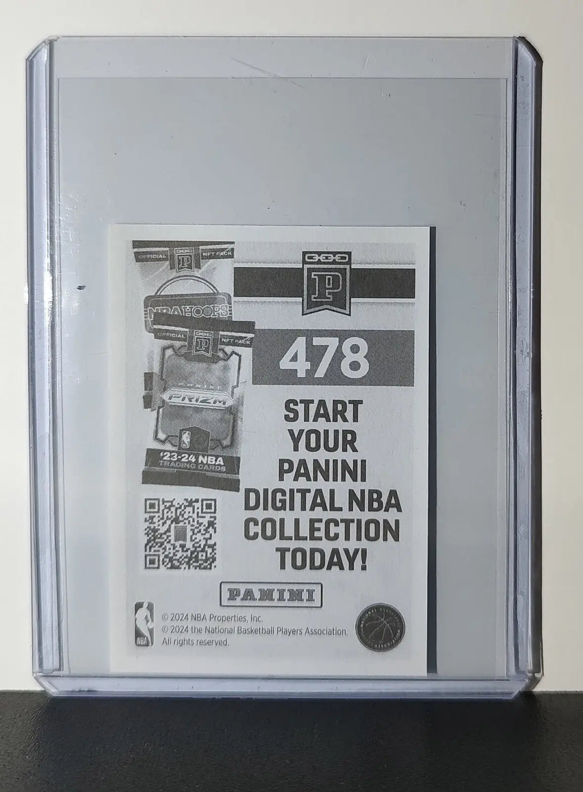 John Collins 2024-25 Panini NBA #478 Sticker Card Utah Jazz - Basketball Card Single