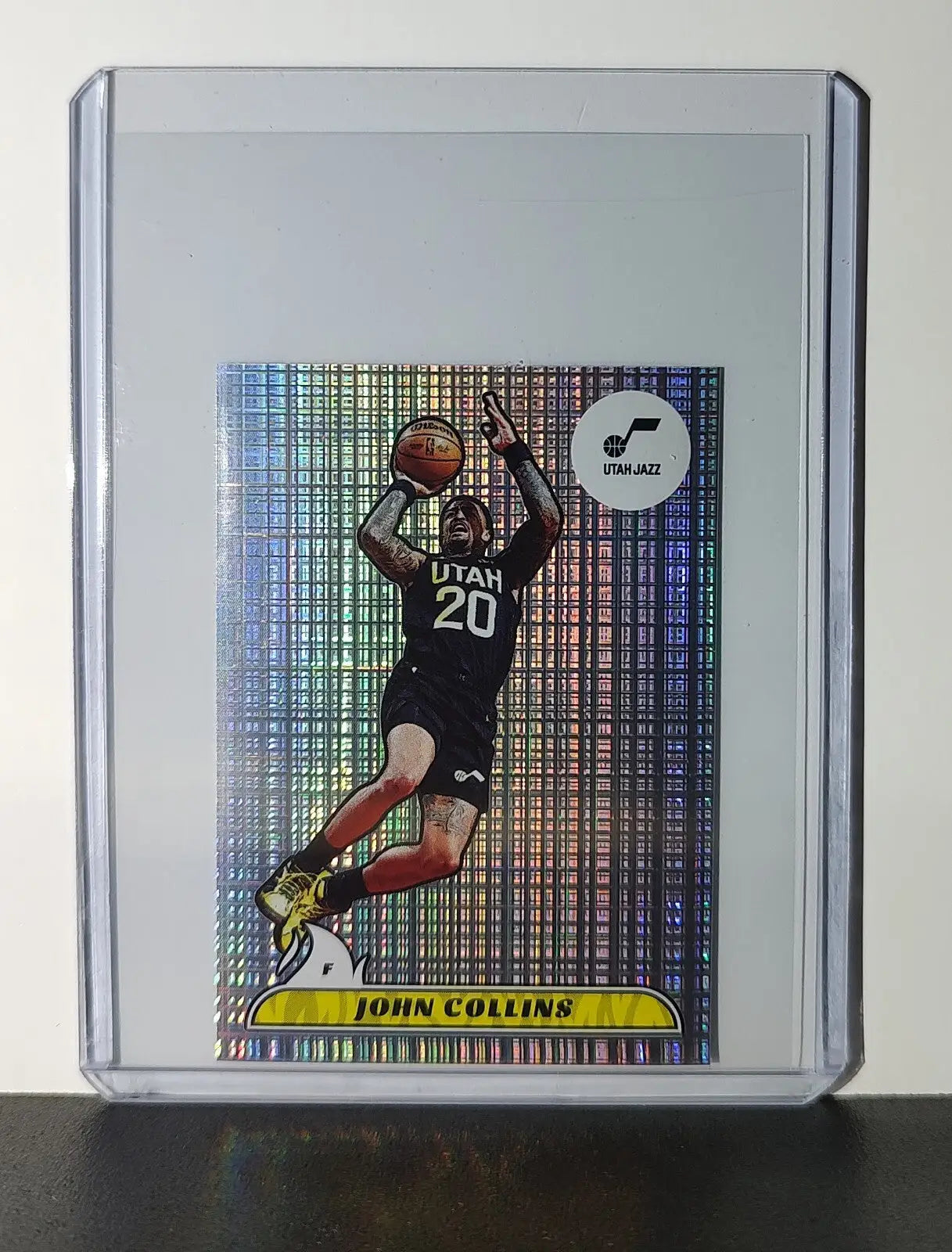 John Collins 2024-25 Panini NBA #485 Foil Sticker Card Utah Jazz - Basketball Card Single