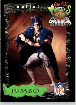 John Elliott - 1994 Coca-Cola Monsters of the Gridiron - #22 - Football - Football Card Single