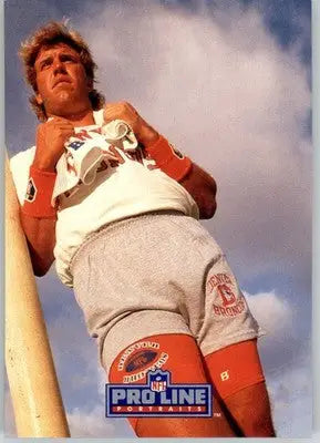 John Elway - 1991 Pro Line Portraits - #257 - Football - Football Card Single