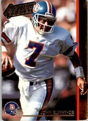 John Elway - 1992 Action Packed - #7 - Football - Football Card Single