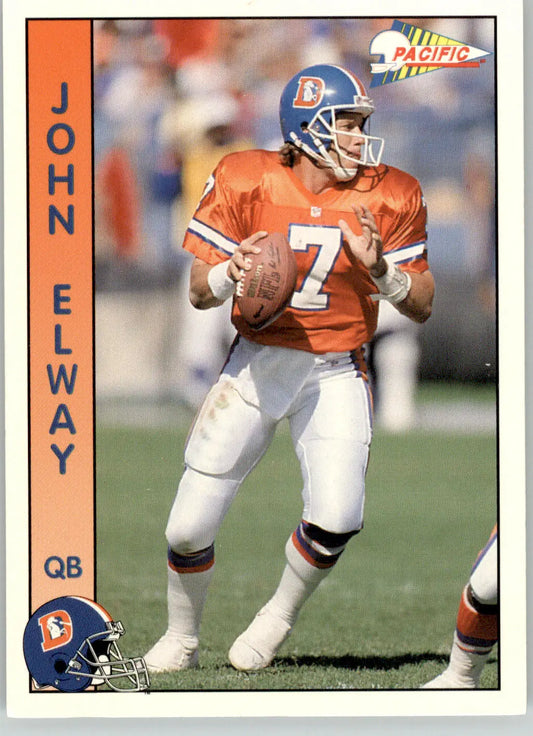 John Elway - 1992 Pacific - #75 - Football - Football Card Single