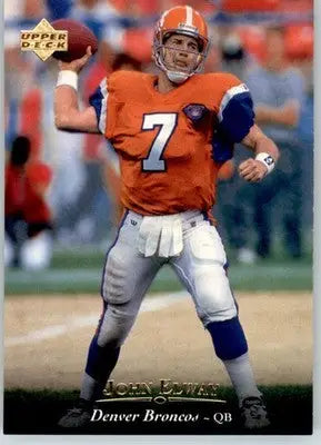 John Elway - 1995 Upper Deck - #82 - Football - Football Card Single