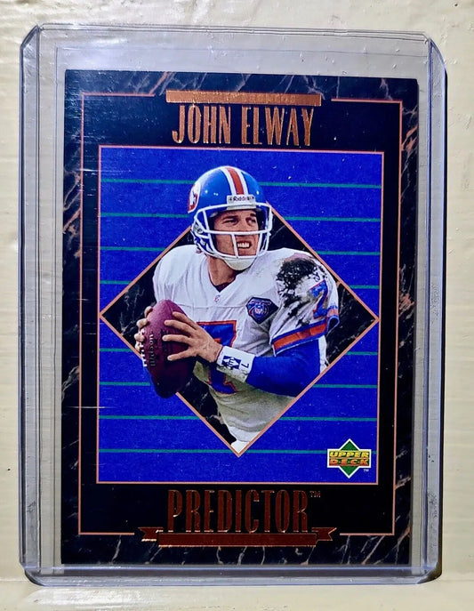 John Elway 1995 Upper Deck Predictor Football #RP 5 NFL Card Denver Broncos - Football Card Single