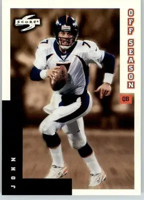 John Elway - 1998 Score - #253 - Football - Football Card Single