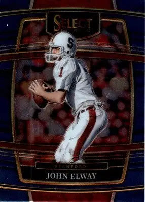 John Elway - 2022 Panini Select Draft Picks - #69 - Blue (Retail Base) Football - Football Card Single