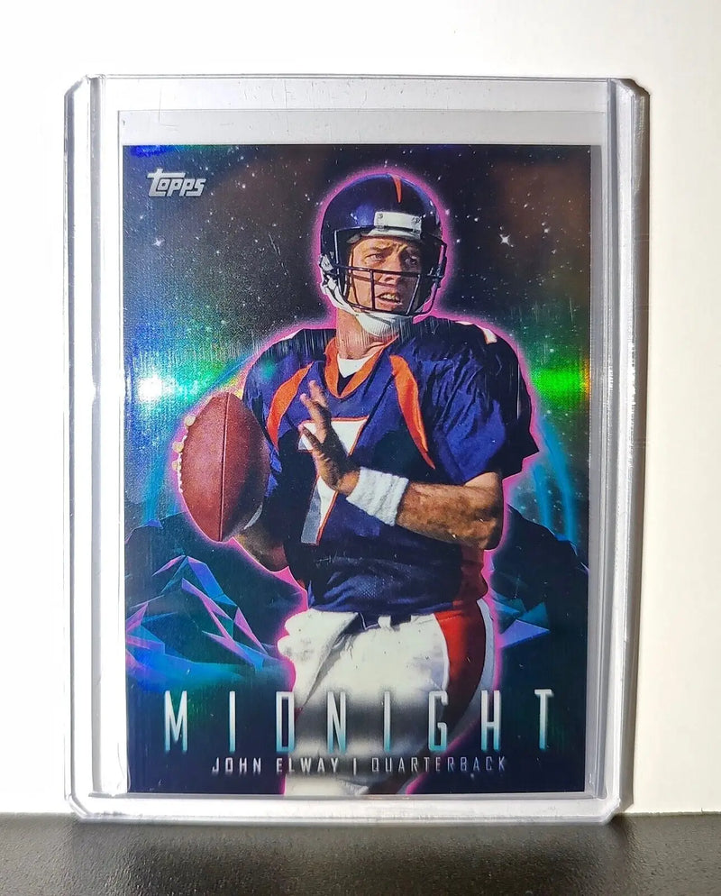 John Elway 2023 Topps Midnight NFL #316 Card Denver Broncos