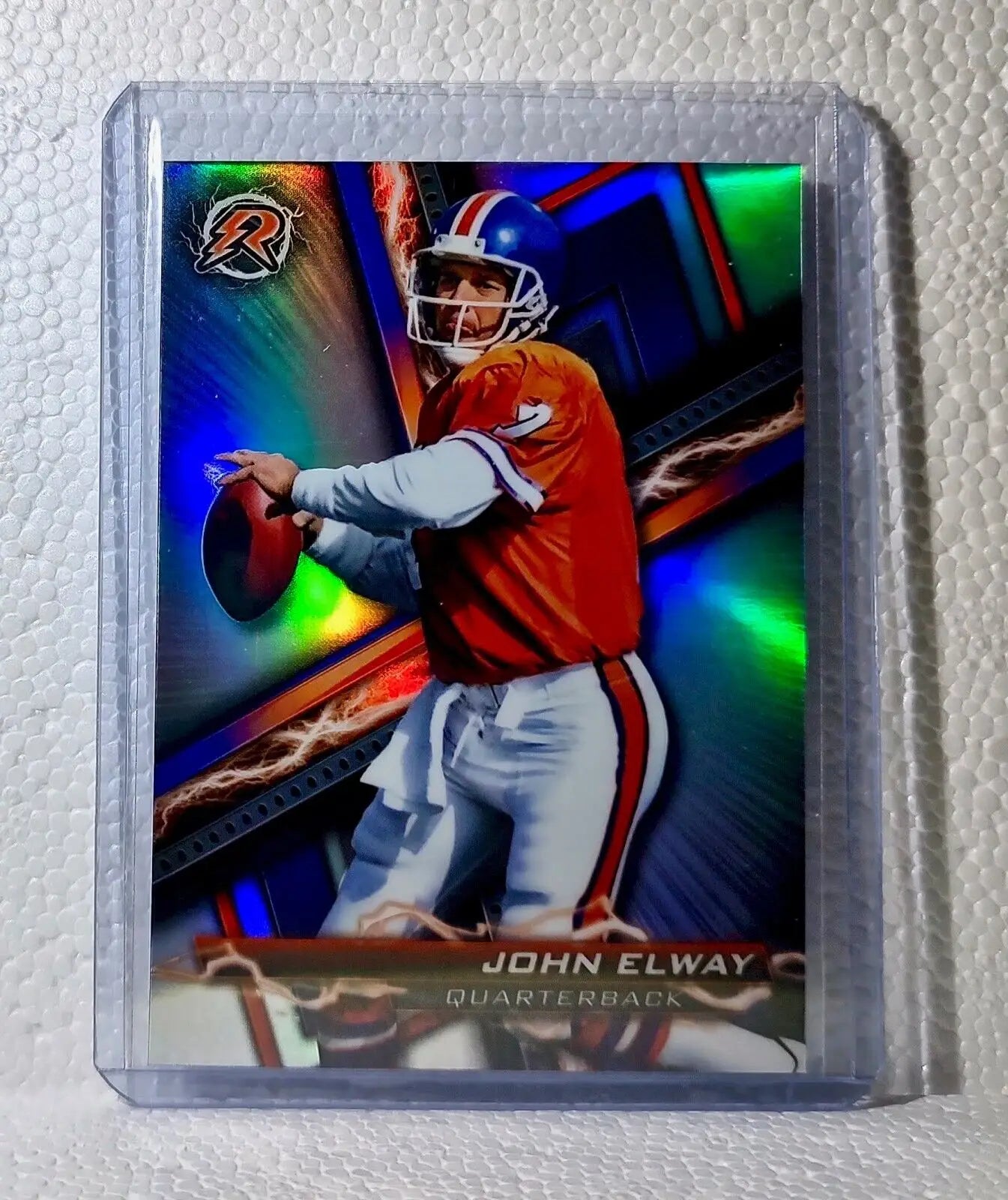 John Elway 2023 Topps Resurgence NFL #53 Refractor Football Card Denver Broncos - Football Card Single
