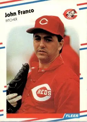 John Franco - 1988 Fleer - #234 - Baseball - Baseball Card Single