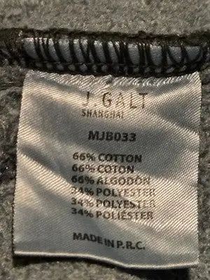 John Galt Sweatshirt Mens XL Hawaii USA Embroidered Crewneck Green Cotton Blend - Apparel
