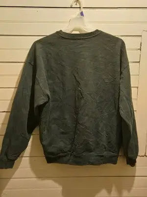 John Galt Sweatshirt Mens XL Hawaii USA Embroidered Crewneck Green Cotton Blend - Apparel
