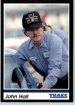 John Hall - 1991 Traks - #171 - RC Racing - Racing Card Single