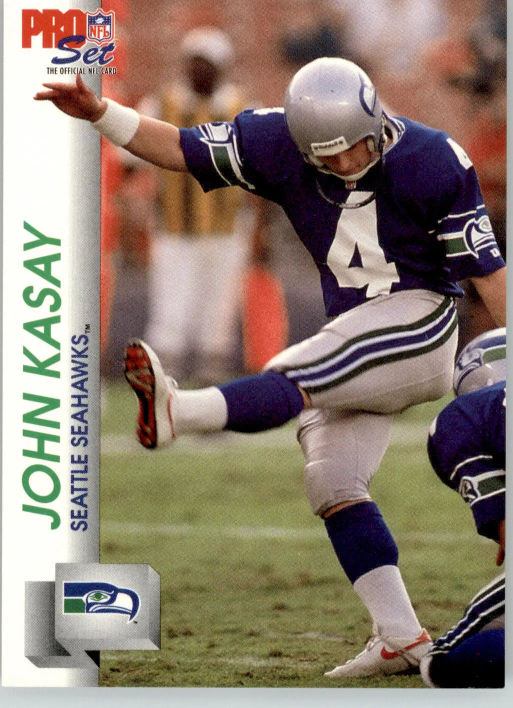 John Kasay - 1992 Pro Set - #654 - Football - Football Card Single