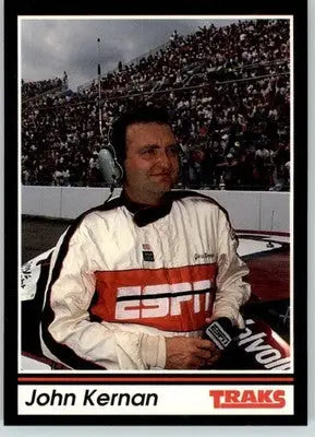 John Kernan - 1991 Traks - #159 - RC Racing - Racing Card Single