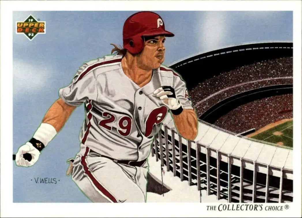 John Kruk 1992 Upper Deck MLB #38 Team Checklist Card Philadelphia Phillies - Baseball Card Single