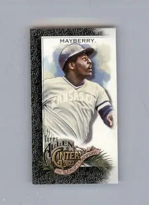 John Mayberry - 2022 Topps Allen & Ginter - #315 - Mini Black Border Baseball - Baseball Card Single