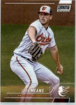 John Means - 2022 Stadium Club Chrome - #235 - Baseball - Baseball Card Single