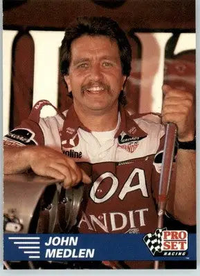 John Medlen - 1991 Pro Set NHRA - #118 - Racing - Racing Card Single