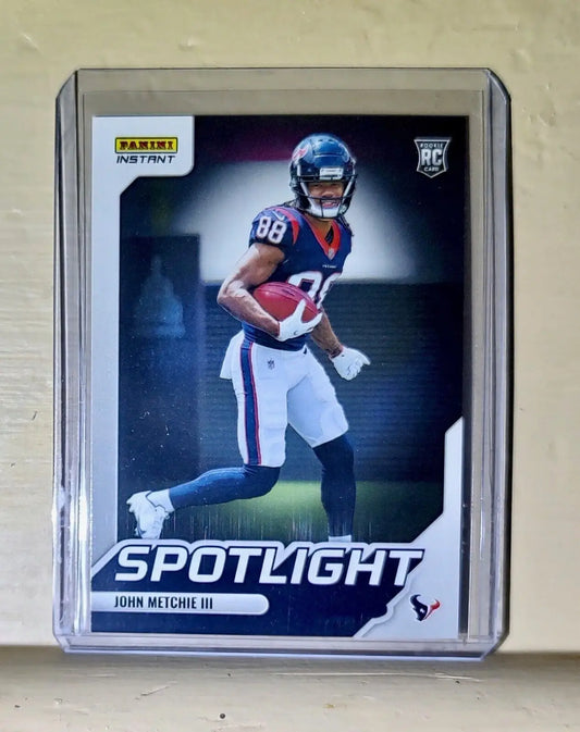 John Metchie III 2022 NFL Panini #16 Spotlight Rookie Football Card 1/603 - Football Card Single