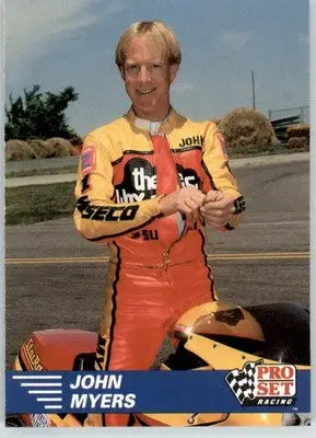 John Myers - 1991 Pro Set NHRA - #30 - Racing - Racing Card Single