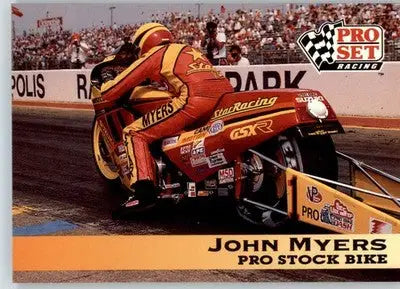 John Myers - 1992 Pro Set NHRA - #99 - Racing - Racing Card Single