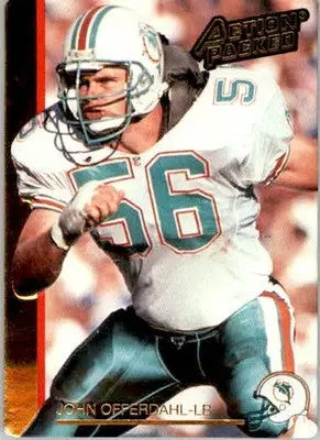 John Offerdahl - 1992 Action Packed - #144 - Football - Football Card Single