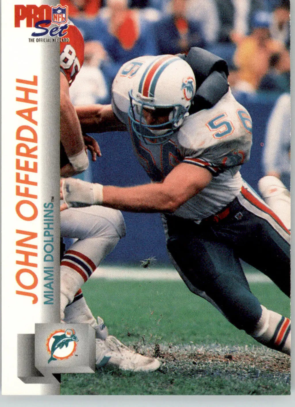 John Offerdahl - 1992 Pro Set - #560 - Football - Football Card Single